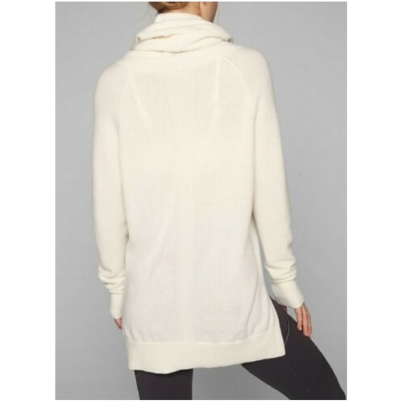 Athleta Sweaters - Athleta 100% Cashmere Cowl Tunic Sweater